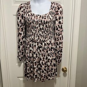 Stylish Leopard Print Dress